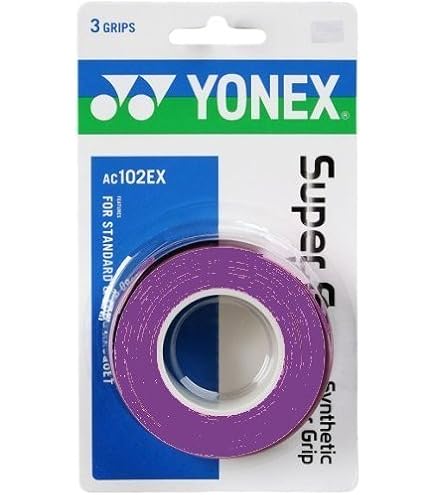 Amazon.com: Yonex AC402EX Towel Grip 100% Cotton GRAP Sax : Sports